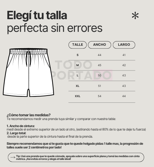 Guía de talles